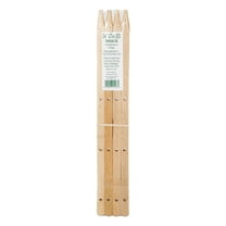 Madison Mill Oak Wooden Plant Stake - Landscaping Wood - 4 Pack, 24 In