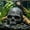 B, variant on Cififendec Halloween Aquarium Skull Ornament, 3.93"×3.46", Plastic Hideout Cave for Fish Tank Reptile Terrarium Turtle Lizard Shrimp Hiding Decor