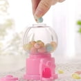 thumbnail image 6 of ACDANC 2026 New Mini Candy Dispenser,Plastic Gumball Machine,Cute Bubble Gum Machine for Wedding Bridal Shower Baby Shower Birthday Party Decorations,Candy Machine,3.9" H,Gold, 6 of 9