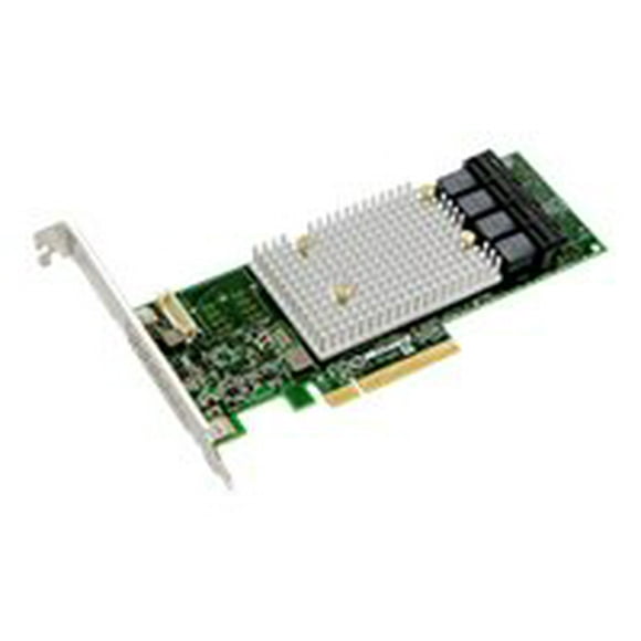 Microchip Adaptec SmartRAID 3154-16i - Contrôleur de Stockage (RAID) - 16 Canaux - SATA 6Gb/S / SAS 12Gb/S - Profil Bas - RAID RAID 0, 1, 5, 6, 10, 50, 60, 1ADM, 10ADM - PCIe 3.0 x8