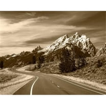 Posterazzi PDDUS51AJE0079 Teton Range Grand Teton National Park Wyoming Poster Print by Adam Jones - 34 x 27 in.
