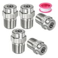 thumbnail image 1 of Boquillas de limpieza de superficie Uxcell de 5 paquetes - 25 grados 1/4" NPT macho para lavadoras a presión, acero inoxidable con cinta de sellado (orificio de 1.382 mm), 1 of 1