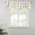 Buffalo Yellow Plaid Tie Up Valances Curtain, Spring Simple Pattern ...