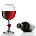 thumbnail image 2 of 8pcs Silicone Glass Shape Wine Glass Marker Creative Drinking Cup Identifier Party Cup Sign (Mixed Colors), 2 of 8