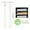 Argent 40cm, variante sur Veilleuse Led Lumière sous Armoire Détecteur de Mouvement Lumière de Placard USB Rechargeable Éclairage de Cuisine Lampe Cuboïde 50cm Blanc Froid 6000K