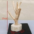 thumbnail image 3 of segolike Tree branches Shaped Wood Cup Holder, Sturdy Tea Coffee Cup Stand Rack, Necklace, 3 of 9