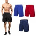 thumbnail image 4 of Men's Athletic Shorts Thin Quick Dry Lightweight Pockets Running Shorts Tennis Outdoor Sports, 4 of 5