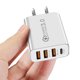 thumbnail image 1 of Cargador de teléfono móvil tipo C 2A 3USB + PD con interfaz múltiple, cabezal de carga de viaje, 1 of 4
