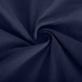 thumbnail image 4 of Baodmurt Shorts pour Femmes, Coton Lin Ample Uni Été Taille Élastique Pliée, Bleu P-3TG, 4 of 6