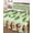 Green, variant on Quilt King Size Bedding Set, Green Botanical Reversible Summer Quilt 3 Pieces, Acorn Spring Summer Plant Leaves Lightweight Bedspreads Coverlets with 2 Pillow Shams for All Seasons