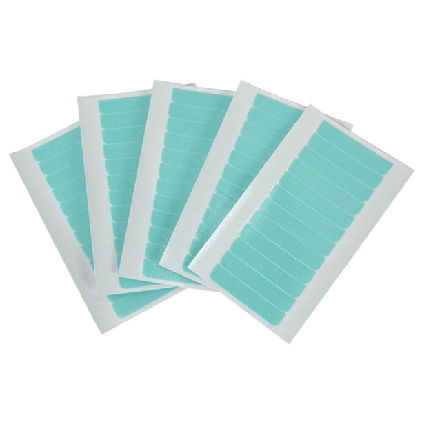 EeaseMX 180 piezas de cinta adhesiva invisible de PU para extensiones de cabello sin costuras, de doble cara, para reemplazo