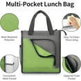 thumbnail image 4 of Lloopyting 1X Lunch Bag Clearance！ Portable Oxford Cloth Lunch Bag Blue Heated Lunch Box，Lunch Box For Women Men Insulated Lunch Bag Small Lunchbox Reusable Lunch Bags Tote For Work Beach Or Travel, 4 of 8