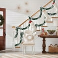 thumbnail image 4 of Neoyler Christmas Tree Hanging Ornaments with Wool Strips for Festive Decor Enhance Holiday Atmosphere and Reusable Decoration for Stair Railings 78.7x3.5in, 4 of 5