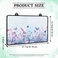 thumbnail image 7 of Renewold Stove Top Cover for Glass Stove Top, Ceramic Glass Stove Cover Mat Oil Resistant Prevent Scratching Oven Mat Protector Expands Usable Space, Floral Butterfly Blue, 7 of 7