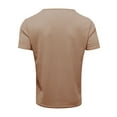 thumbnail image 6 of Nrmvnmi Summer Saving 2024 Men's Oversized T-Shirts Heavyweight Cotton Vintage Wash Solid Casual Basic Boxy Unisex Tee Tops Gym Tshirts for Man Women, 6 of 6