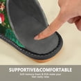 thumbnail image 6 of IAUYY Memory Foam House Slippers Suitable for Both Men and Women. Comfortable, Anti-Slip Plush Flat-Bottomed Slippers The Best Holiday Gift Gifts and Santa Claus, 6 of 9