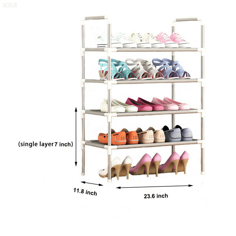 Simple 4-Tier Small Shoe Rack Lightweight 5 Tier Shoe Shelf Storage  Organizer For Entryway Hallway And Closet - Buy Simple 4-Tier Small Shoe  Rack Lightweight 5 Tier Shoe Shelf Storage Organizer For