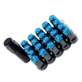 thumbnail image 1 of fastboy 20 Pieces Car Exterior Wheel Rims Screw Nut Replacement Part Vehicle Mounted Screws Bolts Stud Automotive Accessory Blue, 1 of 1