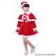 thumbnail image 3 of 2022 Nuevo disfraz navideño para niños Papá Noel Niño Bebé Ropa navideña roja Conjunto de vestido rojo de fiesta Sombrero incluido Vestido navideño, 3 of 4