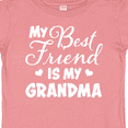 thumbnail image 4 of Inktastic My Best Friend is My Grandma with Hearts Boys or Girls Baby T-Shirt, 4 of 5