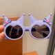 thumbnail image 1 of Gafas de sol para niños, gafas de sol de dibujos animados Sanrio, lindas gafas de sol para niñas, para exteriores, anti-UV, con tapa, gafas de viaje portátiles, 1 of 4