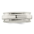 thumbnail image 4 of 925 Sterling Silver 7mm Polished Fancy Band Ring Size 8.5 -  Jewelry Gift for Mom, 4 of 6
