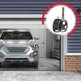 thumbnail image 3 of KeylessOption Keyless Entry Remote Fob Uncut Car Master Ignition Key Blade For Lexus RX330 RX350 RX400h RX450h, HYQ12BBT, 3 of 9
