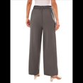 thumbnail image 3 of Pantalones de Vestir de Pierna y Cintura Alta para Mujer. Marrón M, 3 of 7