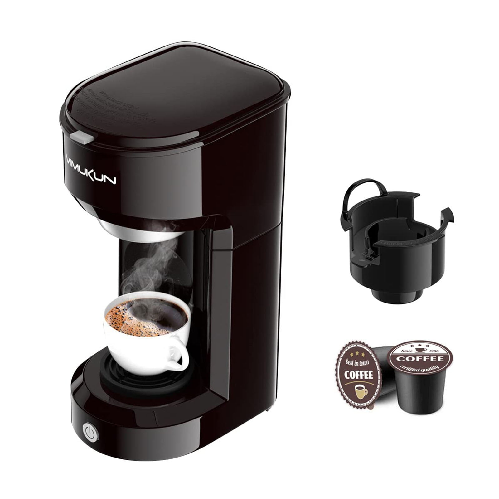 Buy Wholesale China Small Size Singe Cup Drip Coffee Maker K-cup Capsules  Quick Brew Coffee Pods Coffee Machine & Singe Cup Coffee Maker at USD 20