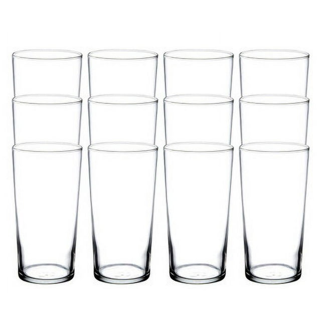Libbey Heavy Base 20 oz. Cooler Glasses - Set of 12 | Elegant, Chip-Resistant