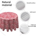 thumbnail image 3 of Coolnut Round Tablecloth Beautiful Hearts Modern Table Cover for Home Decoration Washable Table Cloth for Dinner Picnic 60in, 3 of 5