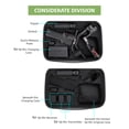 thumbnail image 4 of Estuche estabilizador de cámara Caja de hombro impermeable para prevención de caídas para DJI RS 3 Mini, 4 of 9