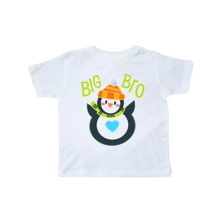 

Inktastic Big Bro- cute penguin Gift Toddler Boy Girl T-Shirt