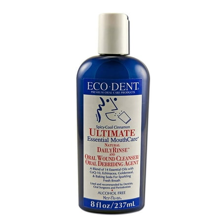 UPC 000370000075 product image for Eco-Dent Ultimate Daily Mouth Rinse  Cool Cinnamon 8 oz | upcitemdb.com