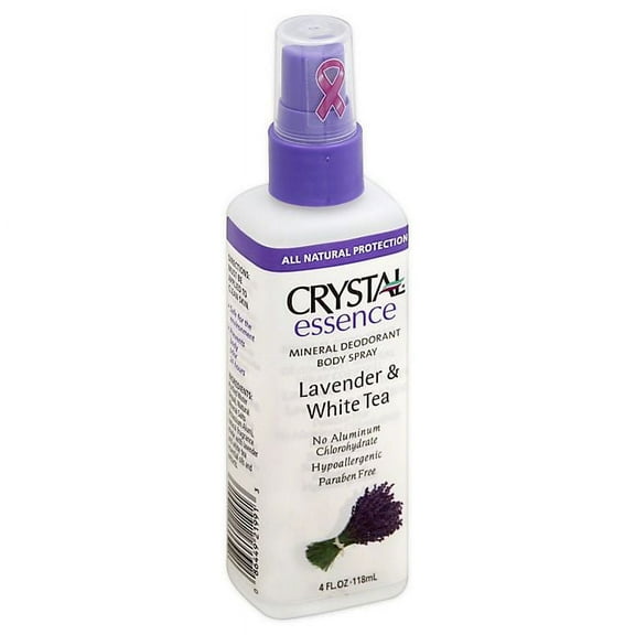Crystal® Essence 4 oz. Mineral Deodorant Body Spray with Lavender and White Tea