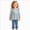 Blue, variant on WXFAZCVU Girls Clothes 2 Piece Outfits Casual Long Sleeve Pullover Tops and Pants Kids Set Size 6-9 Months