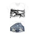 thumbnail image 3 of Drses Horse Lover T-Shirt Women Western Horse Gifts for Girls Western Funny Cute Animal Graphic Tees Short Sleeve Tops, 3 of 4