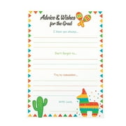 Fiesta Grad Advice Cards - Stationery - 12 Pieces