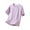 Purple, variant on Ohufall Boys Girls Athletic T-shirts 3-16 Years, Kids Unisex Solid Casual Crew Neck T-shirts Summer Cool Breathable Short Sleeve Workout Sport Tops for Children