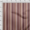 thumbnail image 3 of oneOone Silk Tabby Chocolate Brown Fabric Stripes Fabric For Sewing Printed Craft Fabric By The Yard 42 Inch Wide-KI, 3 of 6