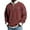 Wine #16, variant on Dresfit Polo Sweater for Men V Neck Long Sleeve Waffle Sweatshirt 2026 Spring Knit Textured Shirts Cuffed Ribbed Lightweight Big and Tall Tops Army Green M