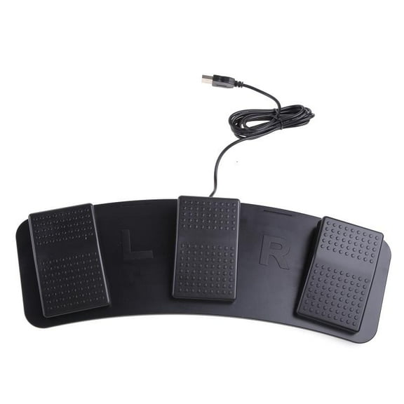 PatungKu FS3-P USB Foot Pedal Control Switch Keyboard Mouse For Computer PC Laptop Multiple Used In Playing Games Factory Testing