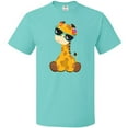 thumbnail image 3 of Inktastic Cute Giraffe, Giraffe with Sunglasses, Cute Animal T-Shirt, 3 of 5