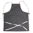 thumbnail image 2 of Delantal de lona ajustable para hombres y mujeres delantal de cocina con bolsillo (gris) Sywqhk Libre de BPA, 2 of 9