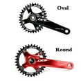 thumbnail image 6 of DECKAS Mounrtain Bike Chain Chainring 32-38T Round Oval Chain Ring MTB Crank Teeth Discs Mountain Bicycle Crankset, 6 of 7