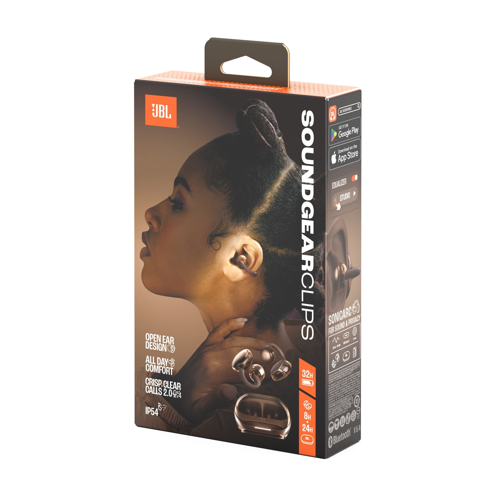 JBL Soundgear Clips - True wireless open-ear headphones - Blue