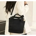 thumbnail image 5 of Capacity Multi-Pocket Handbag Women's Canvas Tote Purses Crossbody Bag Vintage Tote Bags for School, 5 of 9