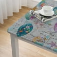 thumbnail image 4 of nygtbtfer  Vinyl Rectangle Tablecloth, , Spring Bunny Blossom Flannel Backed Table Cloth, Easter Egg Basket Floral, 4 of 7