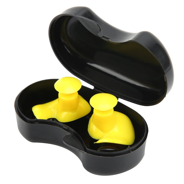 Waterproof Earplug, Swimming Ear Plugs Better Waterproof Swimming Accessory Waterproof Earplug Protectors For Swimming Accessory Yellow