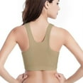 thumbnail image 4 of Women‘s Front Zipper Closure Sports Bra High Impact Support Racerback Zip Front Close Workout Bras with Removable Pads, 4 of 9